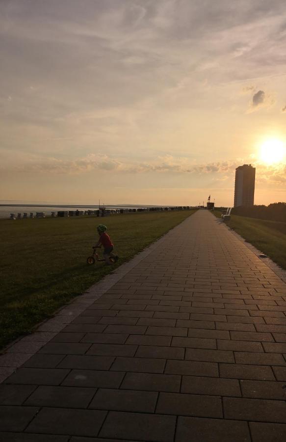 Ferienwohnung für große Familien im Haus Akunak Büsum Exterior foto
